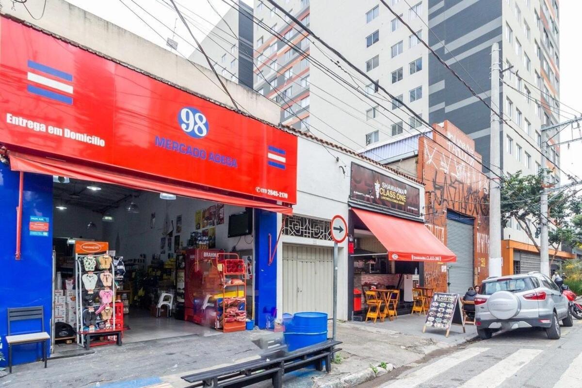Rubi Studio No Bras Com Piscina - Metro Bras San Paolo Esterno foto